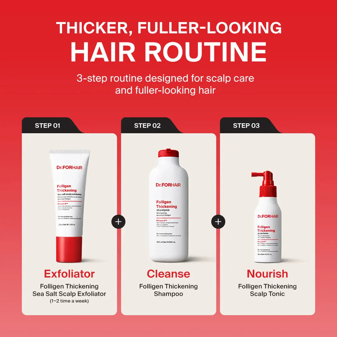 [Dr.Forhair] Folligen Thickening Scalp Tonic 4.06 Oz (120Ml) | Scalp Strengthening Formula | Greasy Scalp Oil Control | Scalp Oil-Water Balance | K-Beauty Root Care | Revitalizing Tonic for Healthy Scalp