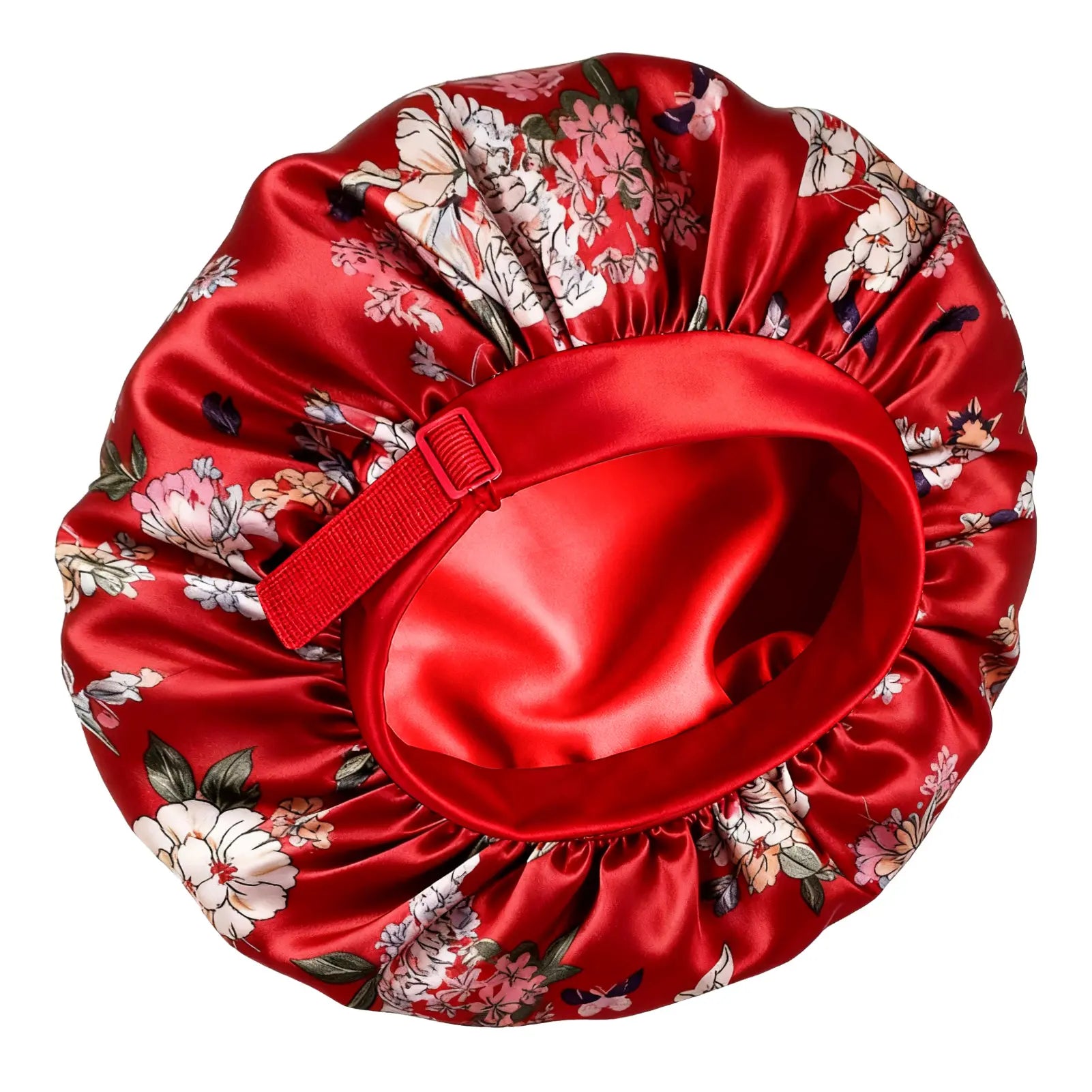 Silk for Sleeping Double Layer Satin Adjustable for Black Woman Sleep Cap Reversible Hair for Curly Hair (Blackandpurple) Love Lucy Bonnet Hats Daily Heatless Elastic Haircare