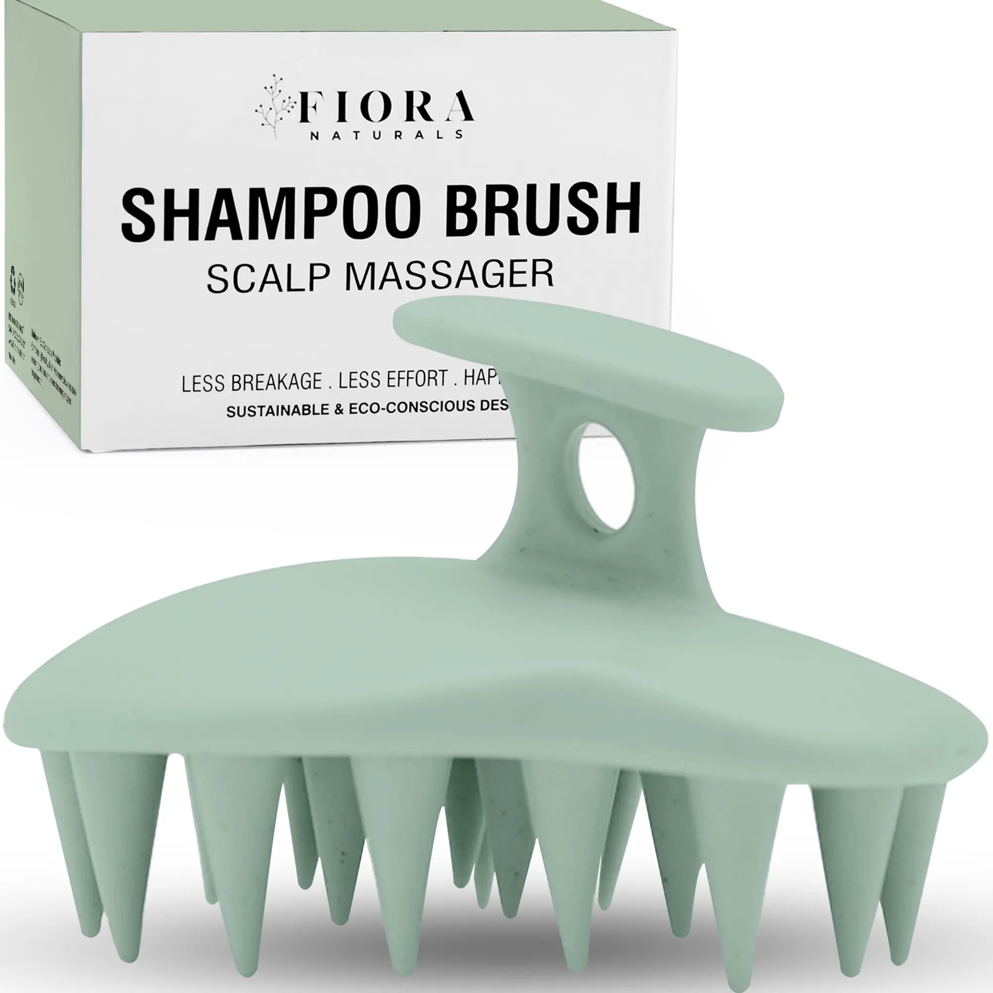 Scalp Massager Shampoo Brush - Silicon Scalp Scrubber