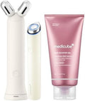 At-Home Contour & Define Device Set | 2-In-1 Massage & Skincare Device with PDRN Booster Gel | Salmon DNA PDRN, Peptides & Niacinamide | Face & Body Massager for Depuffing & Contouring, Beige