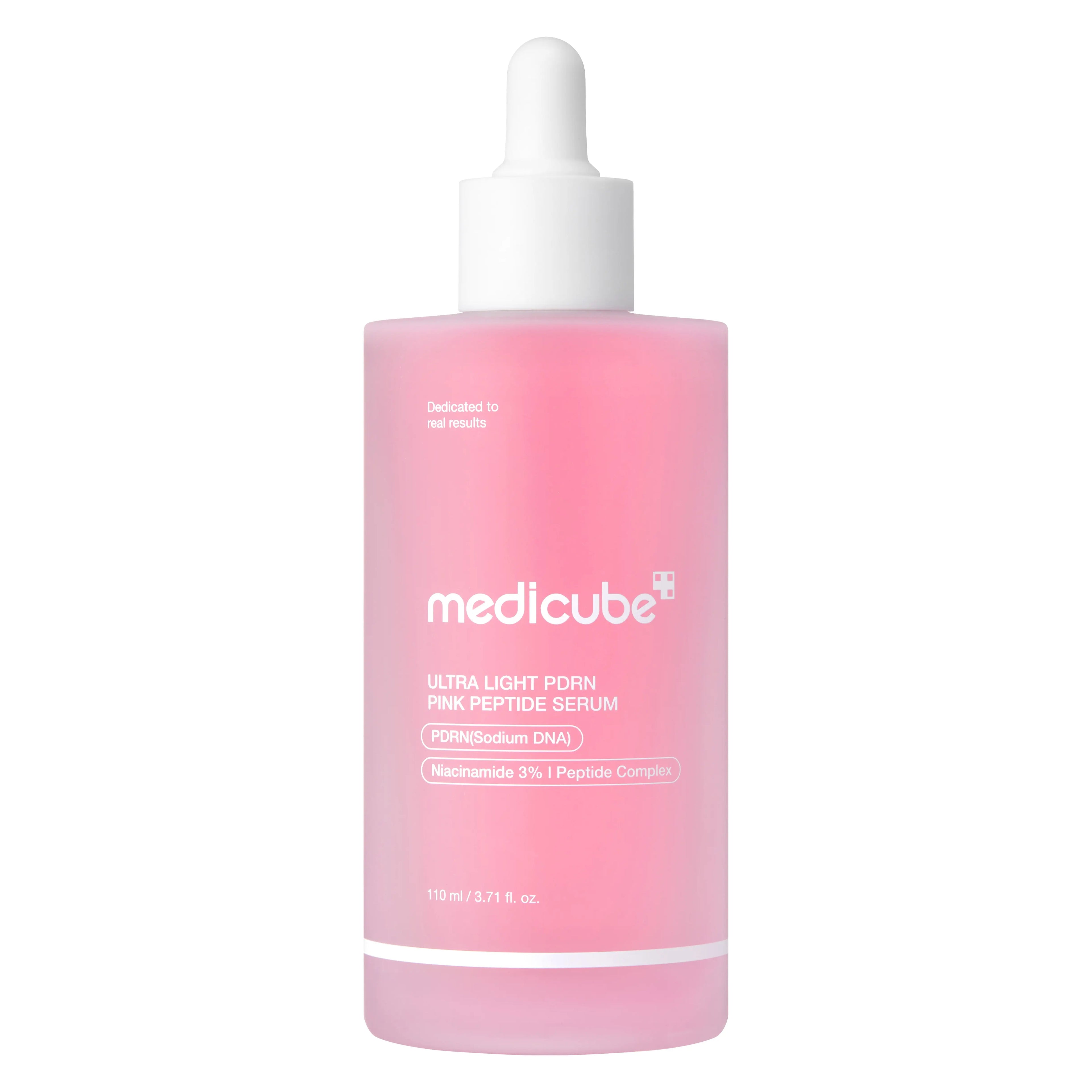 [NEW] [Medicube] Ultra Light PDRN Pink Peptide Serum | Lightweight Hydrating Serum with Salmon PDRN & Hyaluronic Acid | Fast-Absorbing Glow Care for Skin Clarity | K-Beauty, Korean Skincare (30Ml / 1.01 Fl. Oz.) (110Ml / 3.72 Oz)