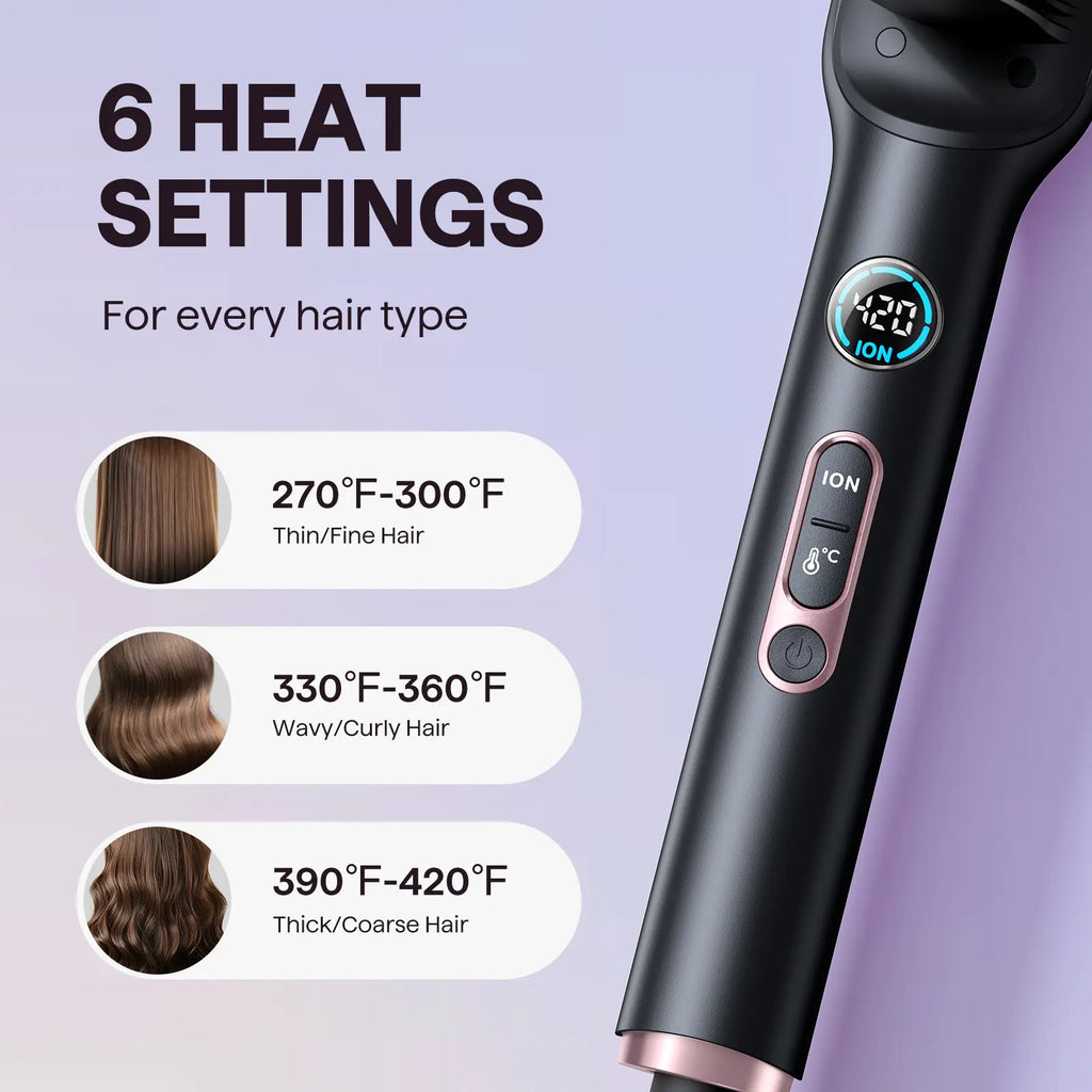 Wavytalk Sleek Sweep Ionic Hair Straightener Brush Straightening Bristle