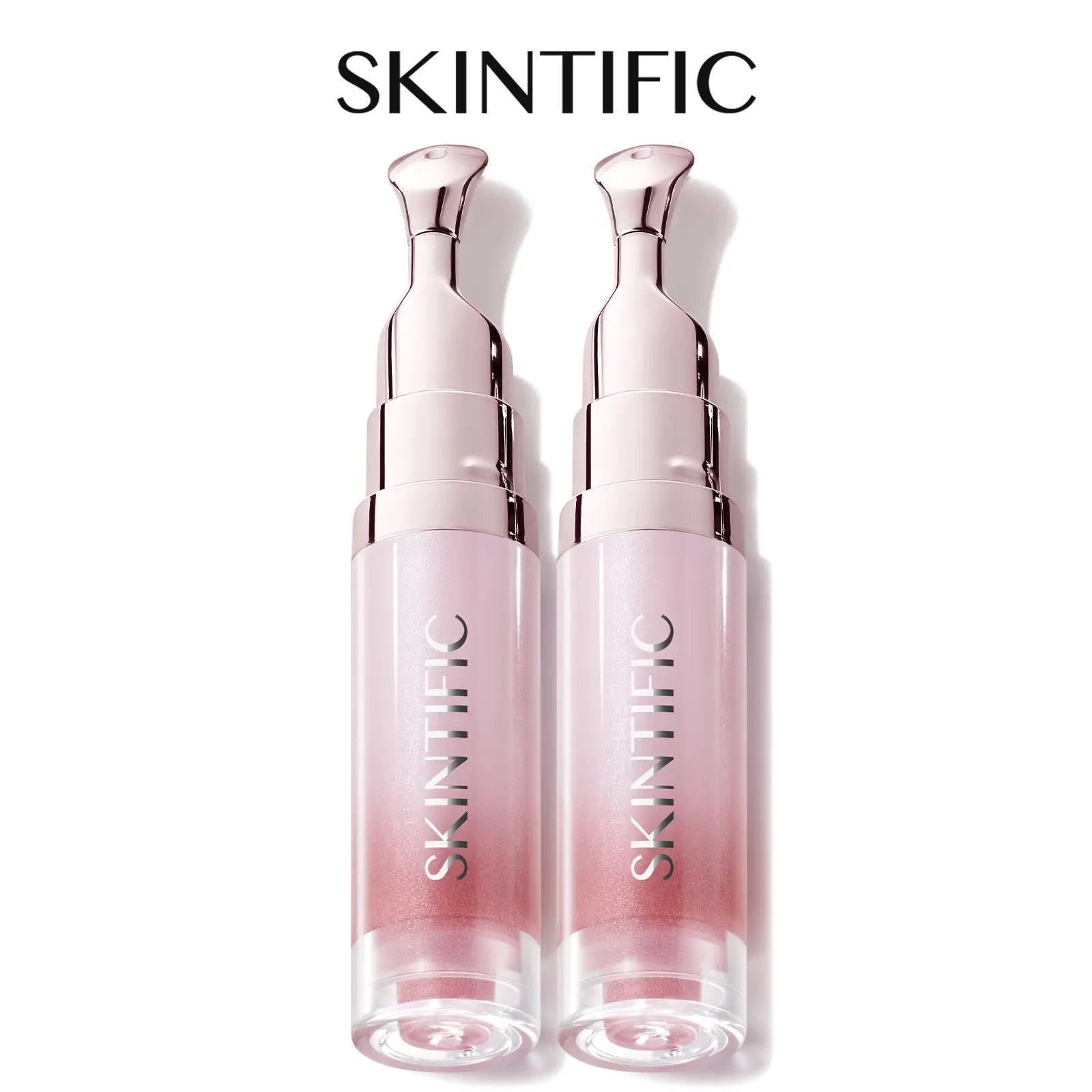SKINTIFIC Lip Serum 2Pcs Day & Night Lip Combo – Tinted + Clear for All-Day Hydration & Overnight Repair