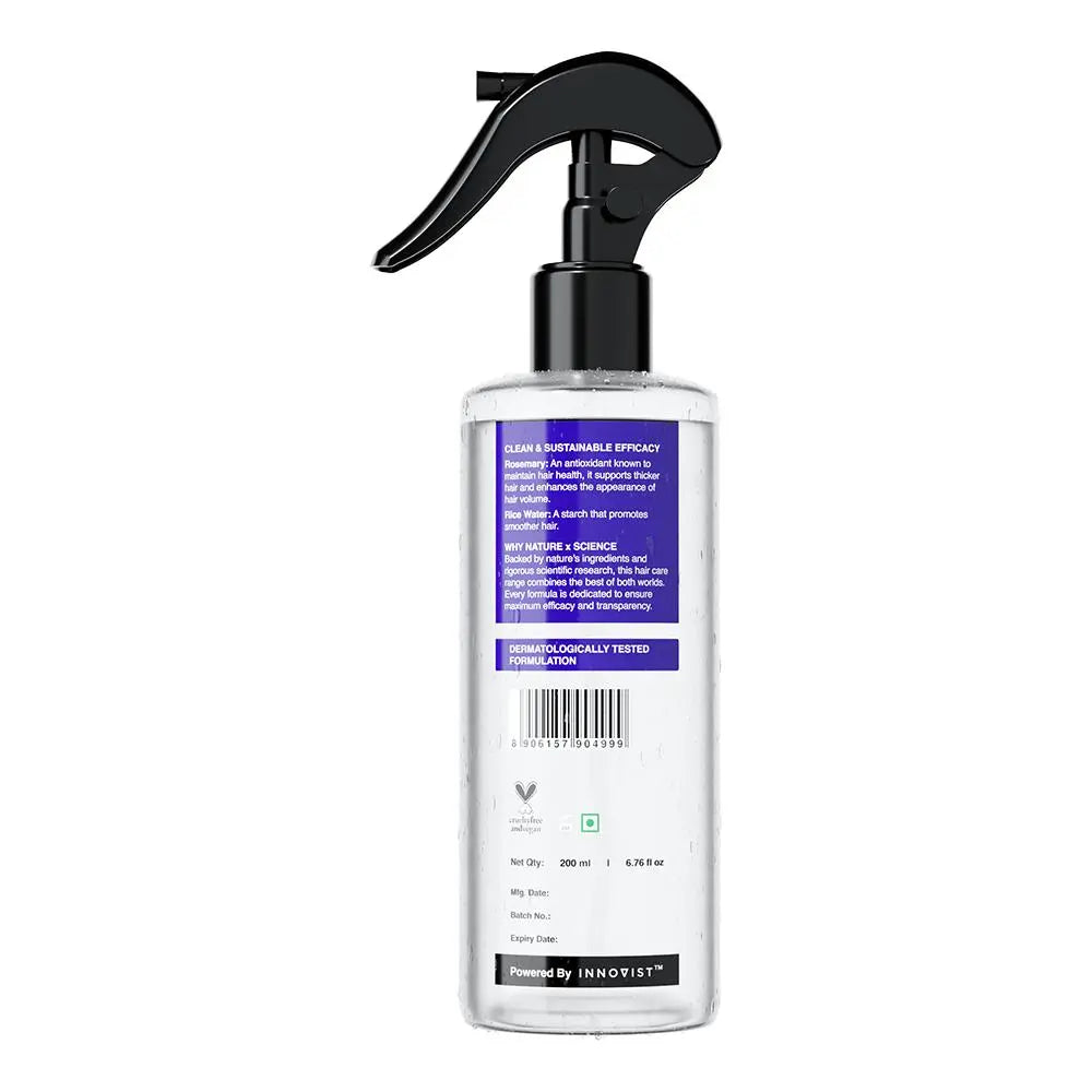 Rosemary & Rice Water Hair Spray- 200Ml Pack of 2