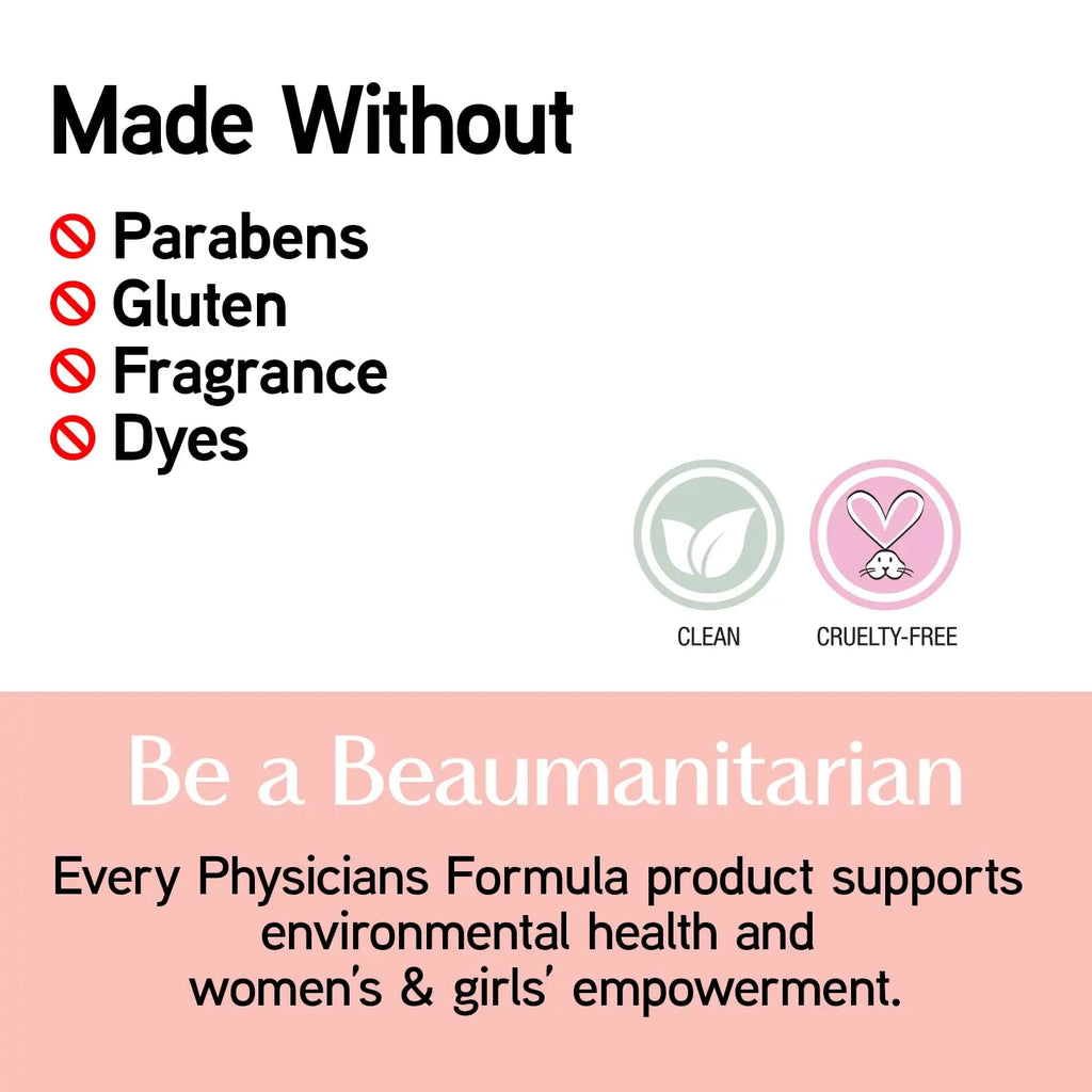 Physicians Formula Murumuru Butter Powder Blush - Shade 6811 Vintage Rouge, Silky, Moisturizing, Radiant, Blendable, Dermatologist Approved, Vegan, Fragrance-Free, Cruelty-Free Single Item for Adult Combination Skin