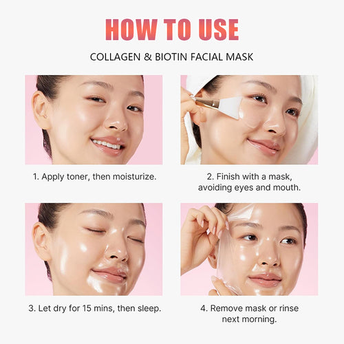 Collagen Biotin Peel-Off Face Mask
