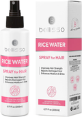 Rice Water Spray for Hair with Rosemary Biotin and Castor Oil Tonic for Women and Men with Thinning Hair Fermented Thickening Treatment to Fight Hair Fall Daily Strengthening Leave in Formula