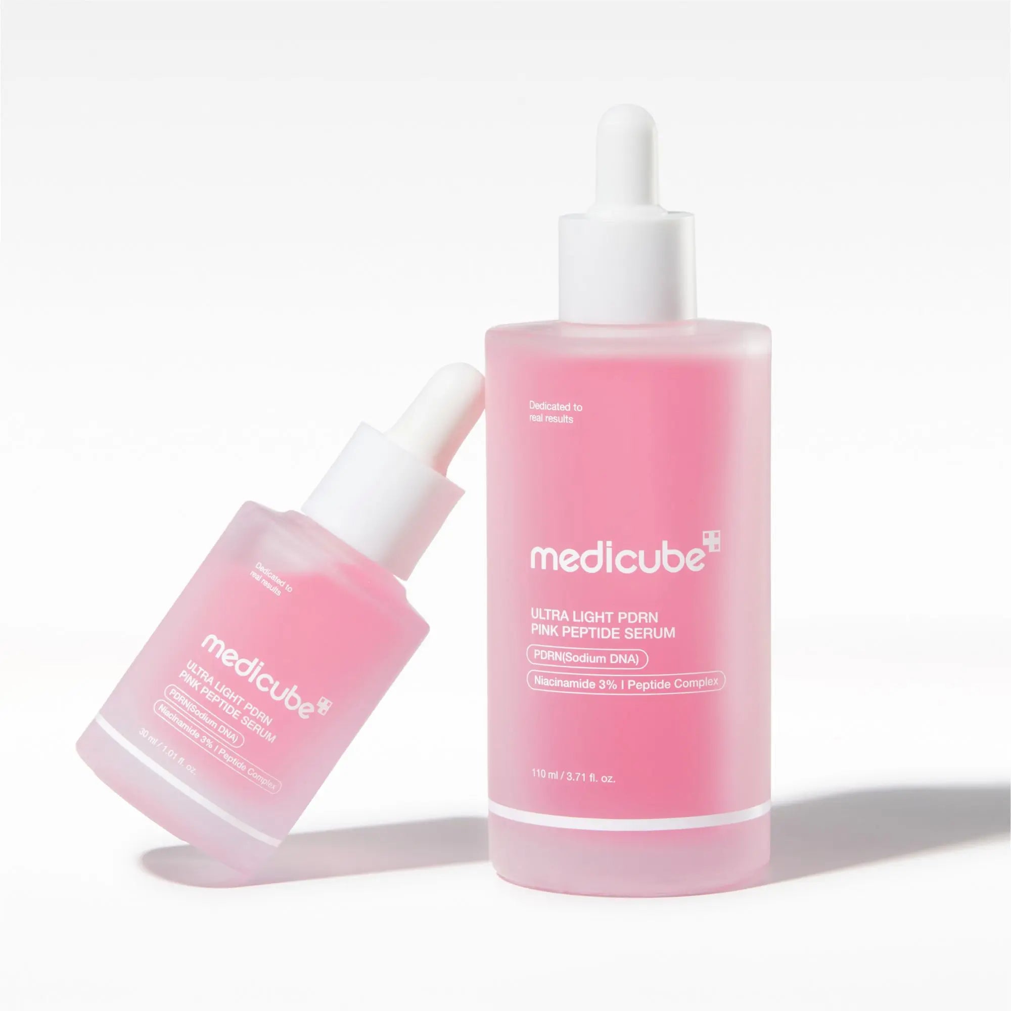 [NEW] [Medicube] Ultra Light PDRN Pink Peptide Serum | Lightweight Hydrating Serum with Salmon PDRN & Hyaluronic Acid | Fast-Absorbing Glow Care for Skin Clarity | K-Beauty, Korean Skincare (30Ml / 1.01 Fl. Oz.) (110Ml / 3.72 Oz)