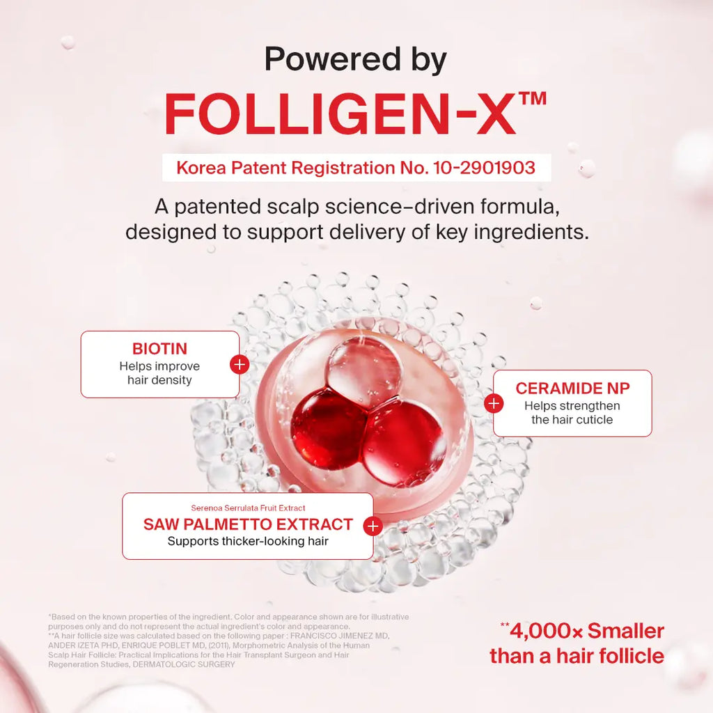 [Dr.Forhair] Folligen Thickening Scalp Tonic 4.06 Oz (120Ml) | Scalp Strengthening Formula | Greasy Scalp Oil Control | Scalp Oil-Water Balance | K-Beauty Root Care | Revitalizing Tonic for Healthy Scalp