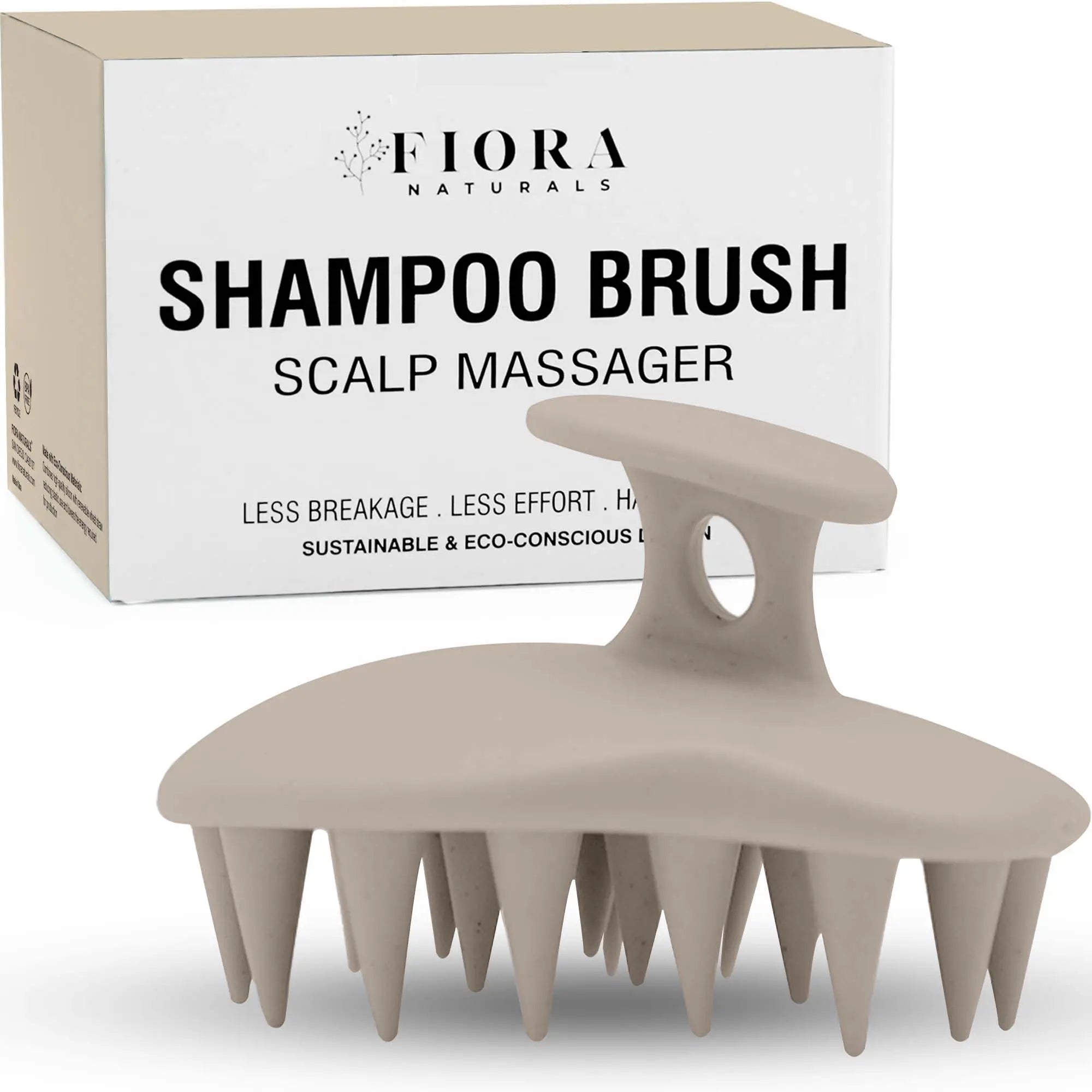 Scalp Massager Shampoo Brush - Silicon Scalp Scrubber