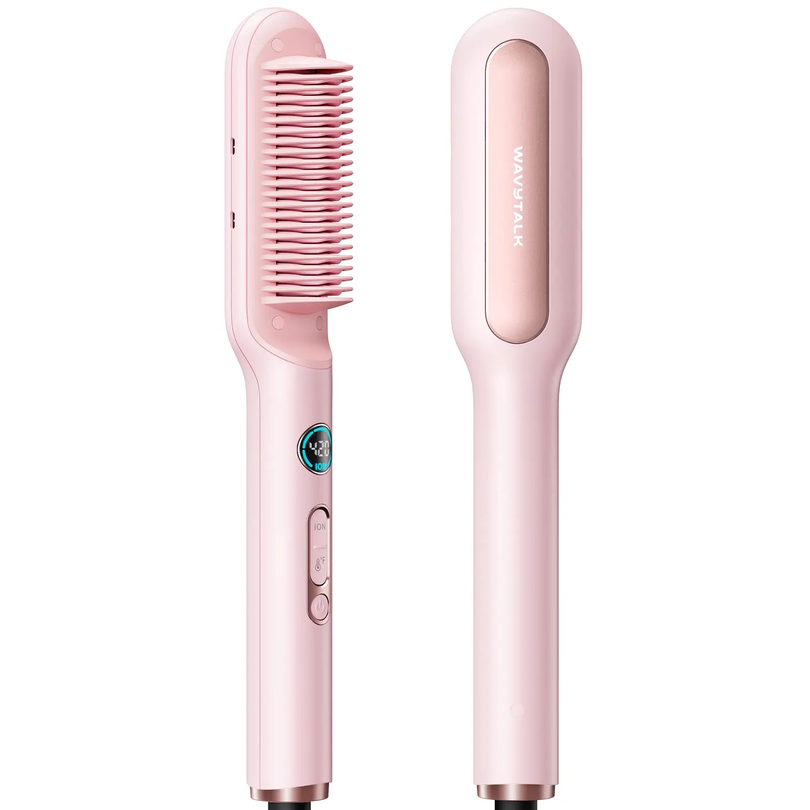 Wavytalk Sleek Sweep Ionic Hair Straightener Brush Straightening Bristle
