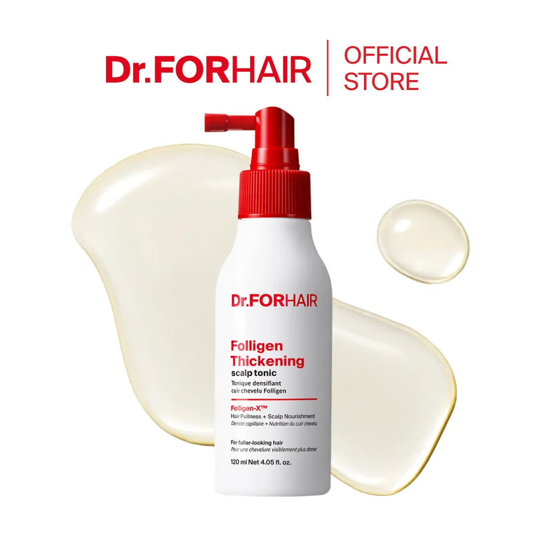 [Dr.Forhair] Folligen Thickening Scalp Tonic 4.06 Oz (120Ml) | Scalp Strengthening Formula | Greasy Scalp Oil Control | Scalp Oil-Water Balance | K-Beauty Root Care | Revitalizing Tonic for Healthy Scalp